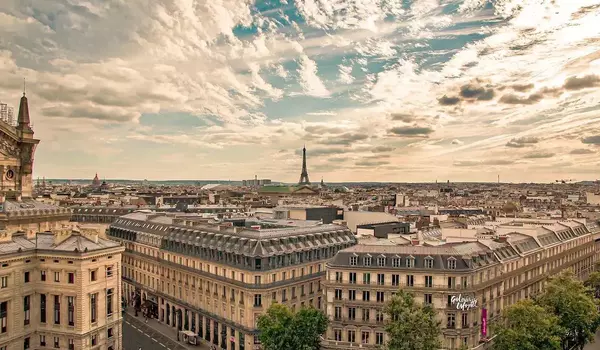 Blick auf Paris