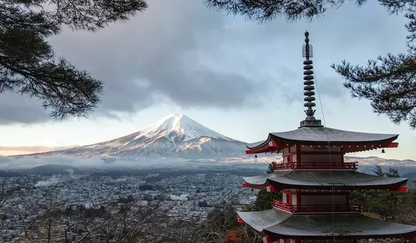 Berg in Japan 