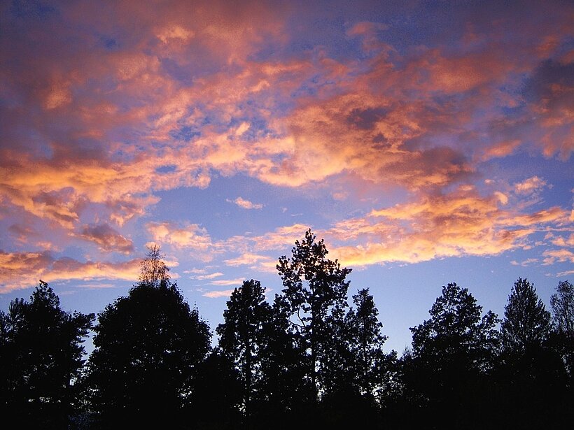 Himmel mit Wolken 