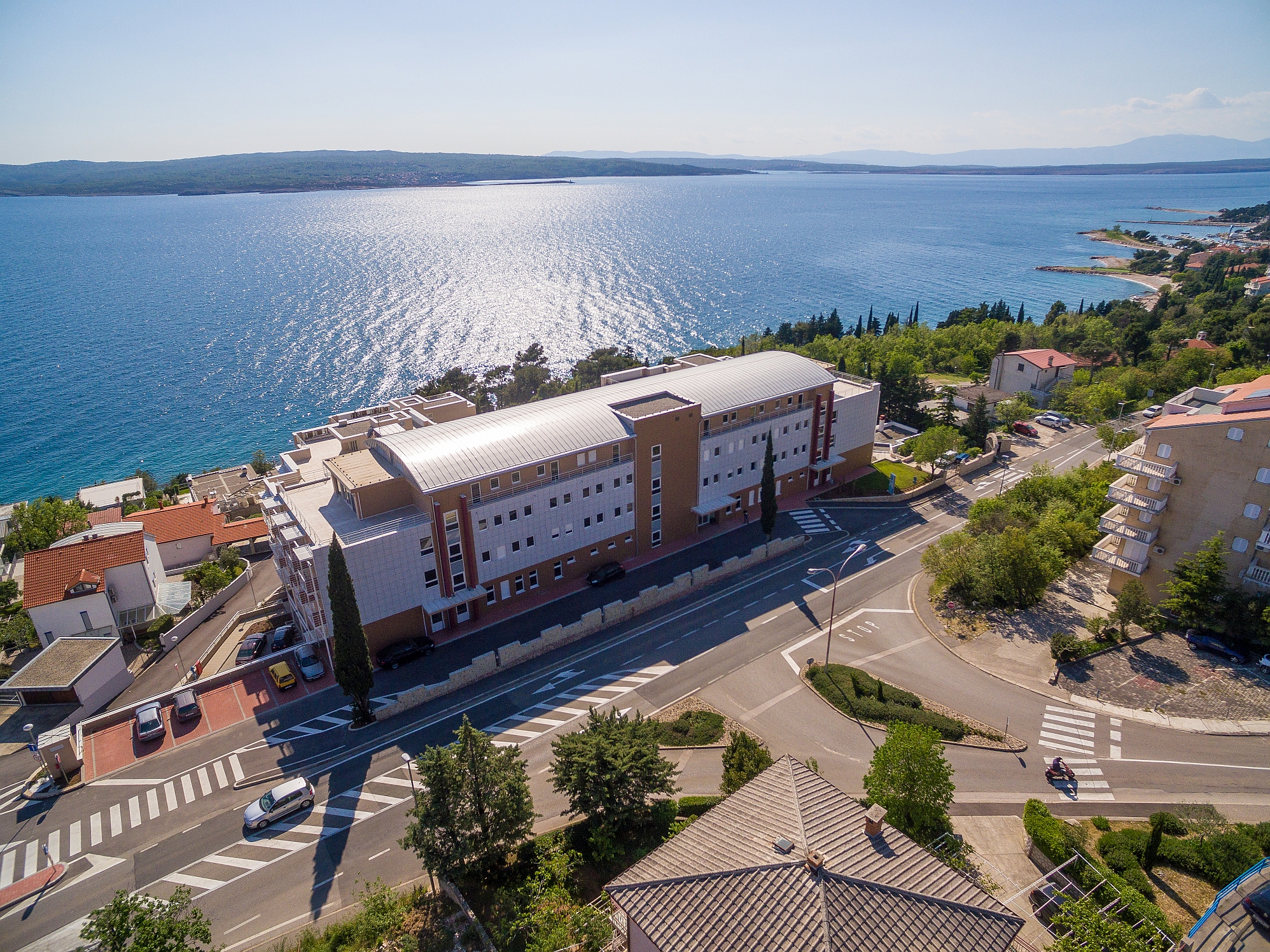 Gebäude am Meer