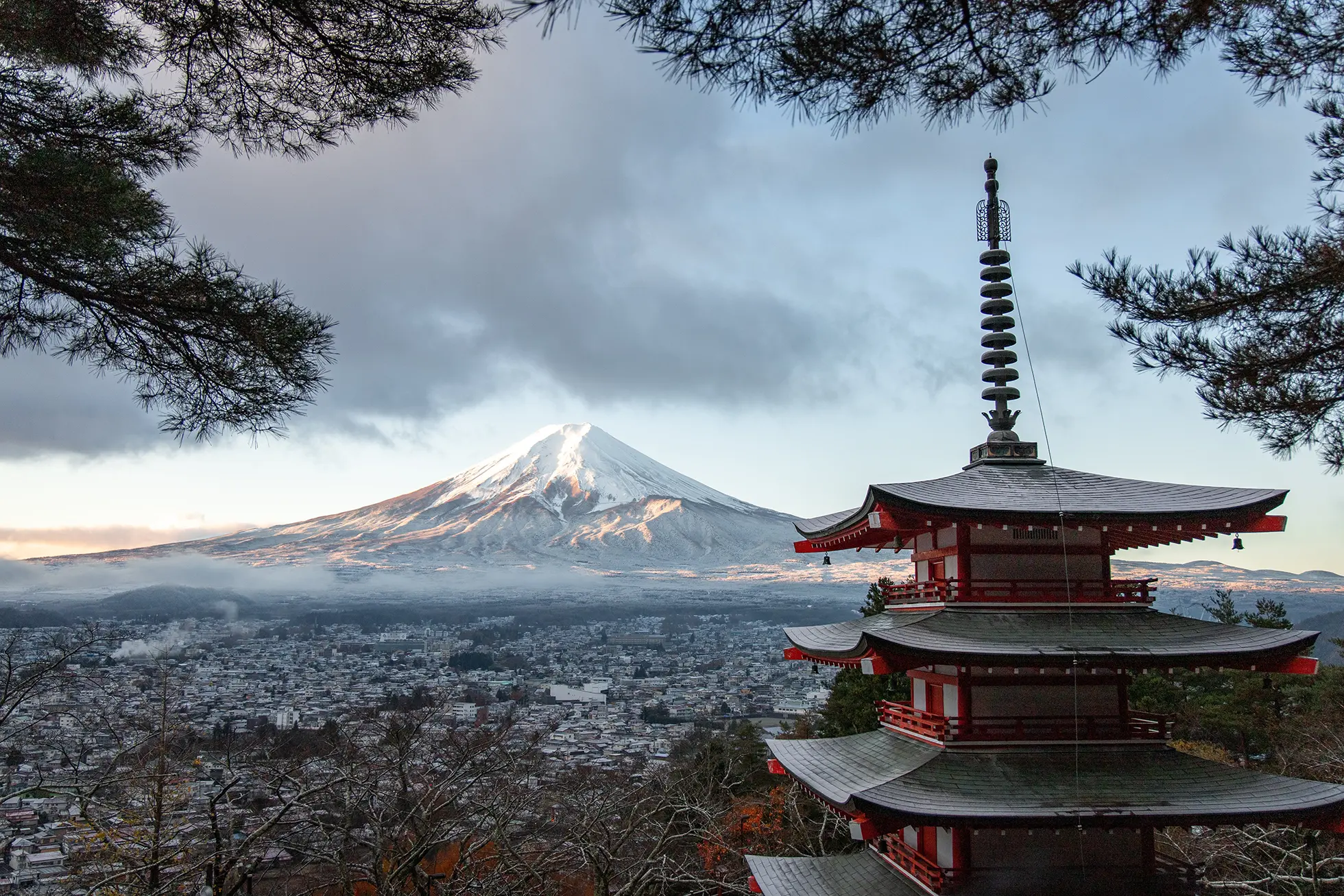 Berg in Japan 